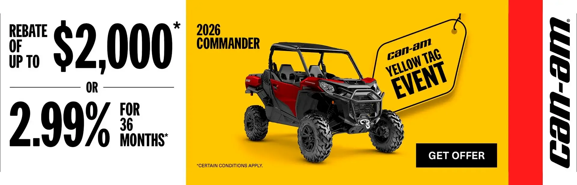 Read more about the article Retail Promotion – Commander 2026