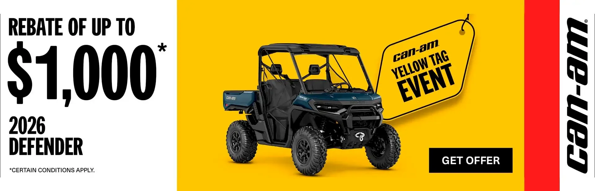 Read more about the article Retail Promotion – Defender 2026