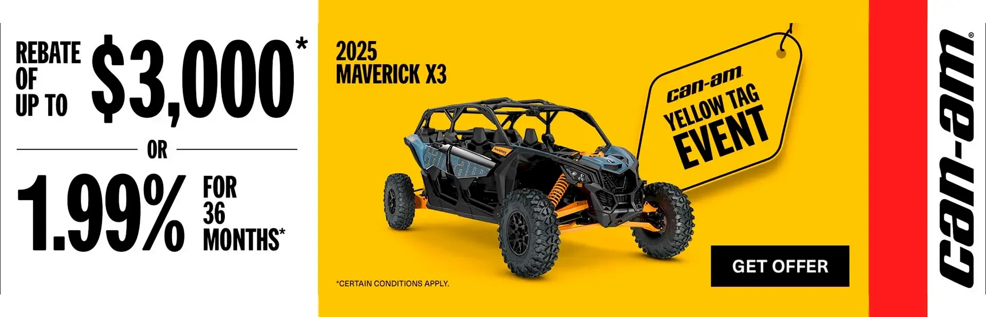 Read more about the article Retail Promotion – Maverick X3 2025