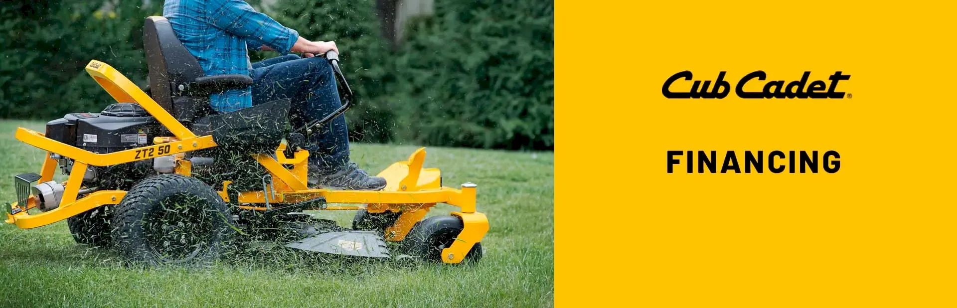 Read more about the article Retail Promotion – Cub Cadet: Financing