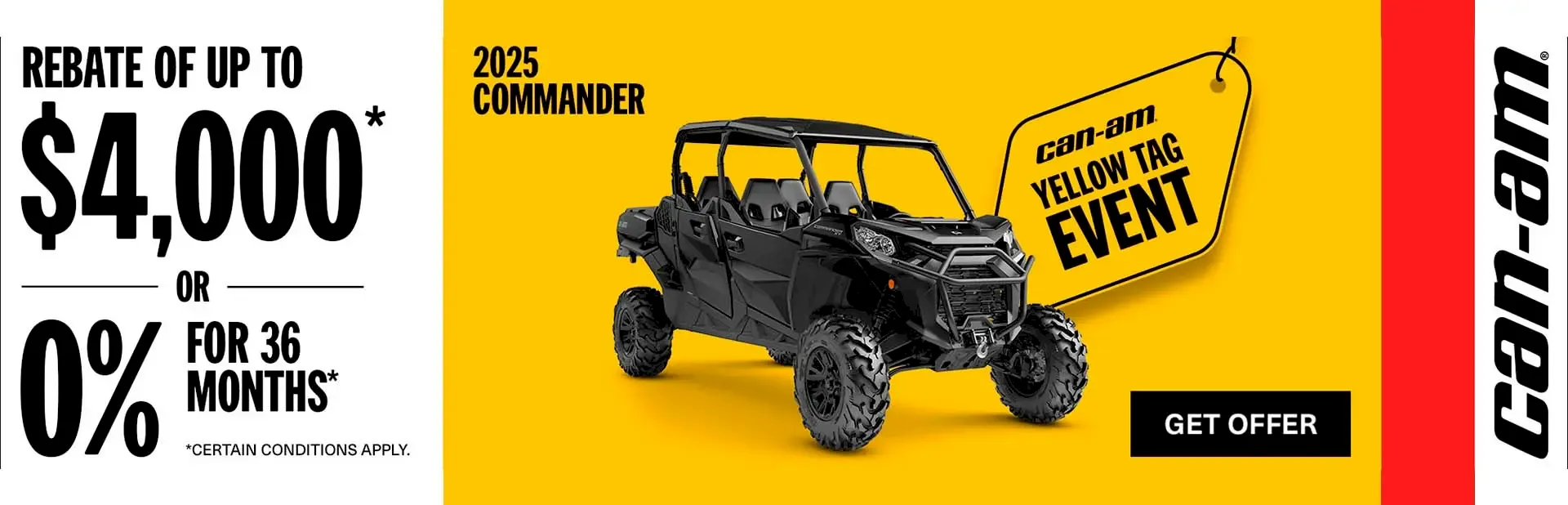 Read more about the article Retail Promotion – Commander 2025